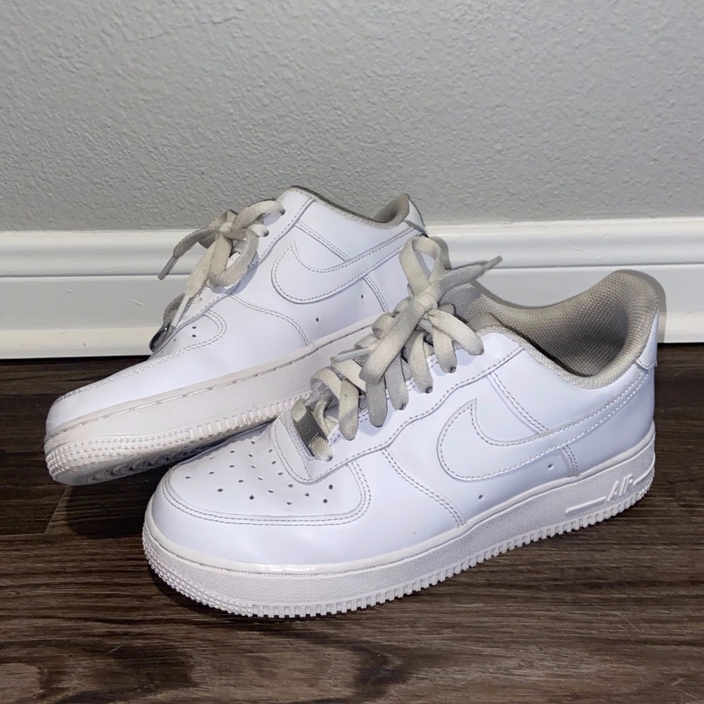 Air Force 1's White/White W Sz 8